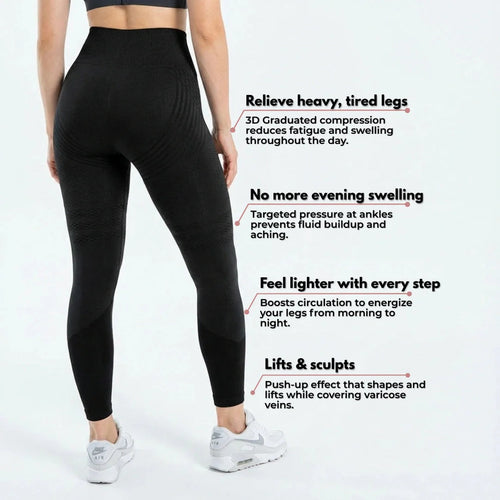 Sculpt 3D Leggings™ – From Heavy Legs to Light Steps in 2 Weeks