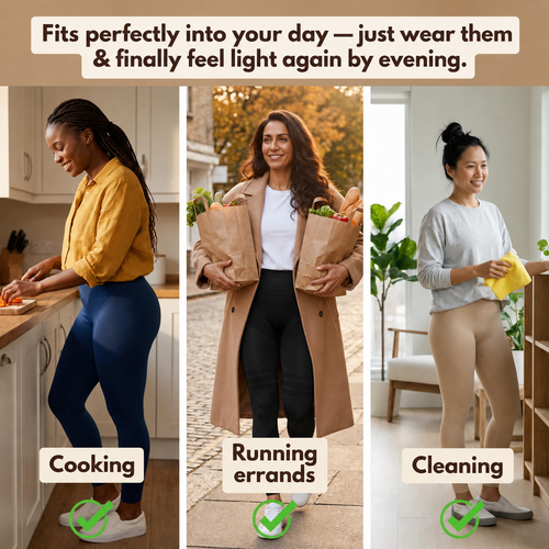 Sculpt 3D Leggings™ – From Heavy Legs to Light Steps in 2 Weeks